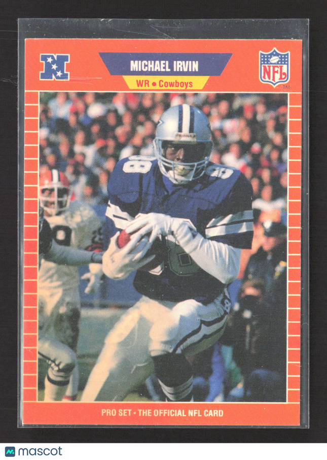 1989 Pro Set Michael Irvin #89