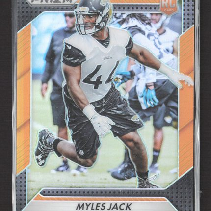 2016 Panini Prizm Myles Jack #295 Orange RC /299