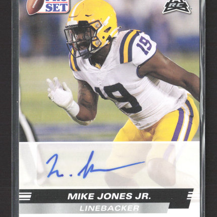 2022 Leaf Pro Set Mike Jones Jr. #PSA-MJJ RC Auto