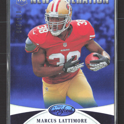 2013 Panini Certified New Generation Marcus Lattimore #261 RC 045/100