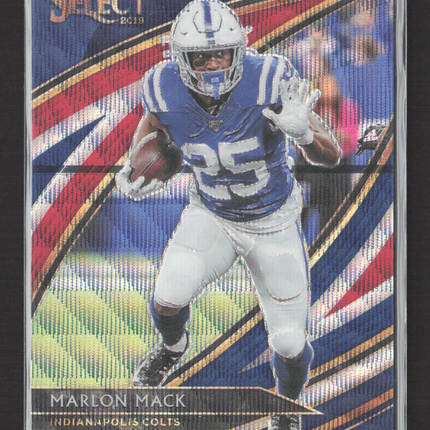 2020 Panini Select Prizm Field Level Marlon Mack #266 86/99