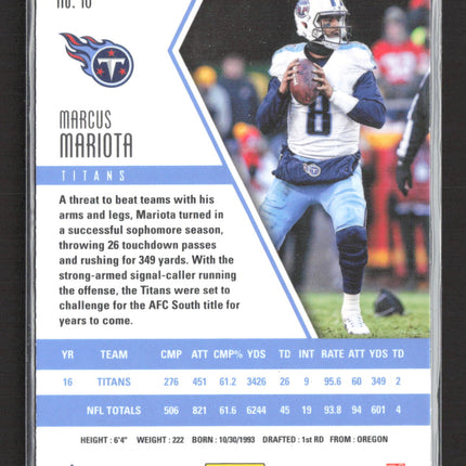 2017 Panini Phoenix Marcus Mariota #16