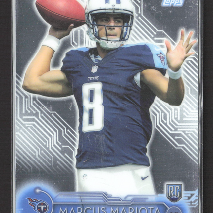 2015 Topps Holiday Mega Football Marcus Mariota #2 RC