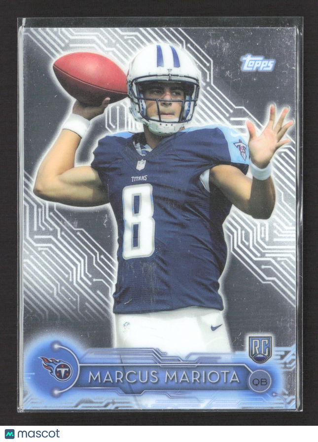 2015 Topps Holiday Mega Football Marcus Mariota #2 RC