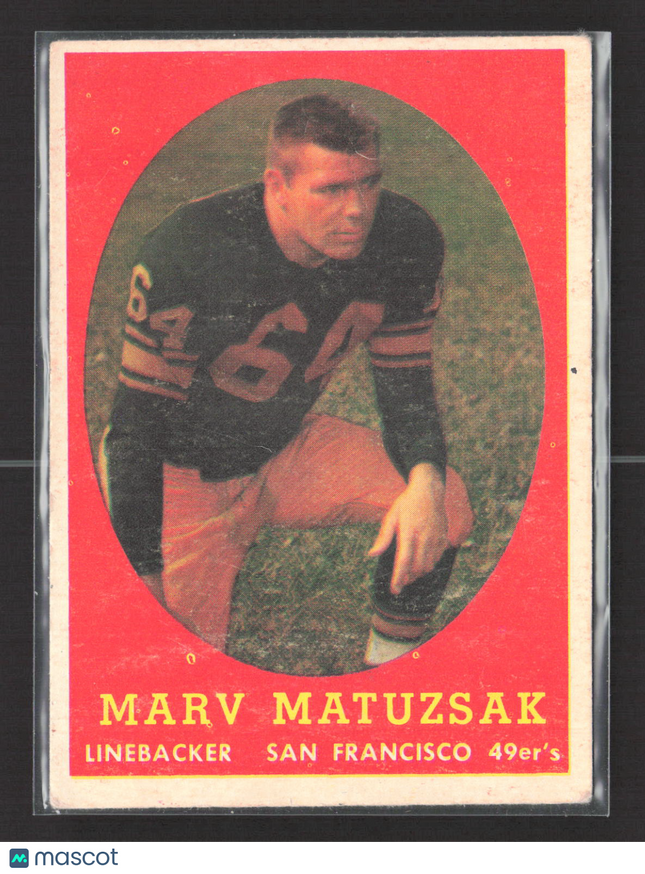 1958 Topps Marv Matuszak #79