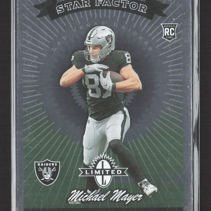 2024 Panini Limited Star Factor Michael Mayer #41 RC