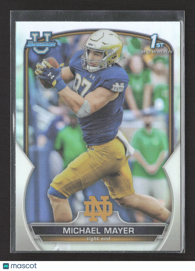 2022 Bowman University Michael Mayer #41 Refractor