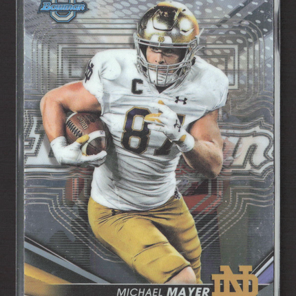 2022 Topps Bowman University Michael Mayer #63