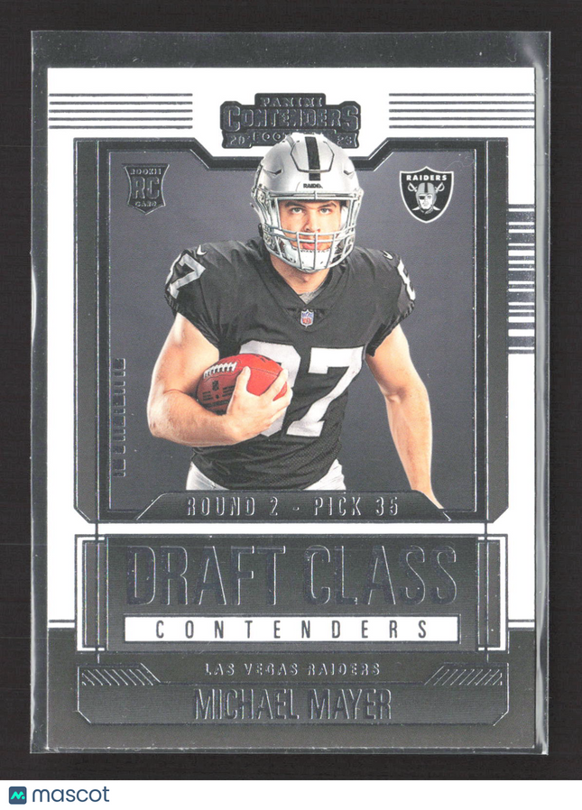 2023 Panini Contenders Draft Class Michael Mayer #17 RC