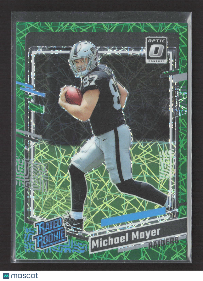 2023 Panini Donruss Optic Michael Mayer #260 Green Velocity
