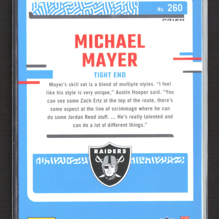 2023 Panini Donruss Optic Michael Mayer #260 Green Velocity