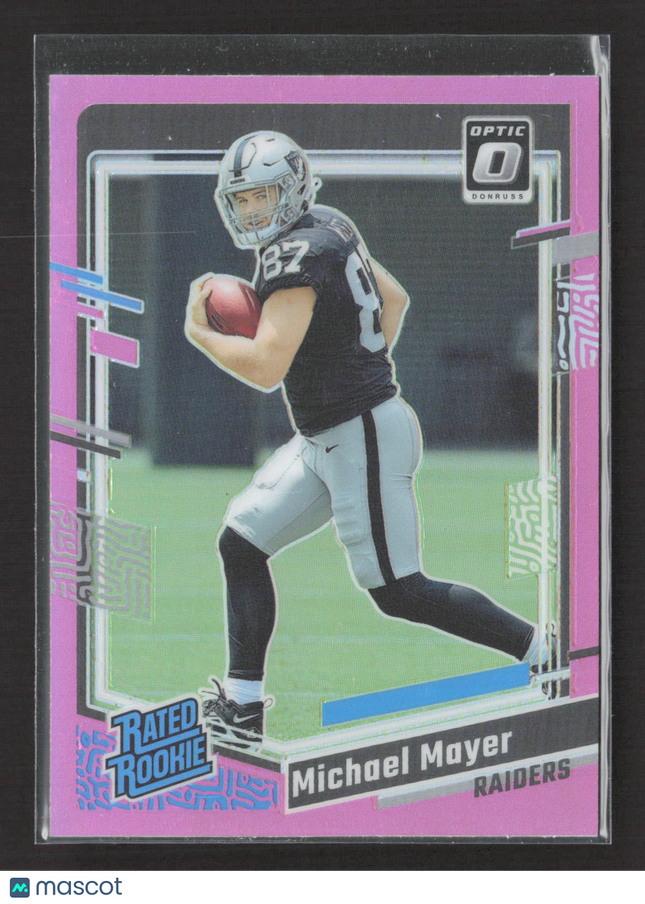 2023 Panini Donruss Optic Michael Mayer #260 Pink