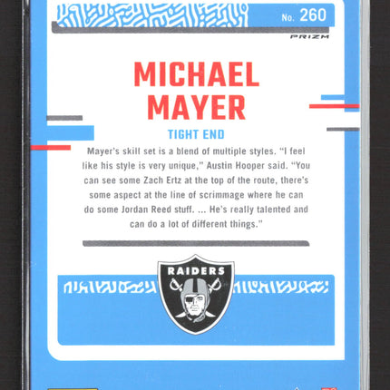 2023 Panini Donruss Optic Michael Mayer #260 Pink