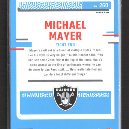 2023 Panini Donruss Optic Michael Mayer #260 Green Hyper