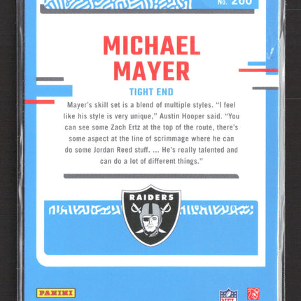 2023 Panini Donruss Optic Michael Mayer #260