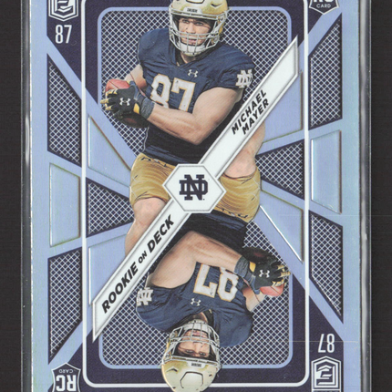 2023 Panini Donruss Elite Football Michael Mayer #RD-14 RC