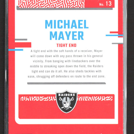 2023 Panini Donruss The Rookies Michael Mayer #13