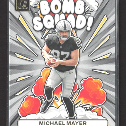 2023 Panini Donruss Bomb Squad Michael Mayer #BS-29