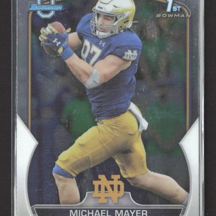 2022 Bowman University Michael Mayer #41 1st Bowman