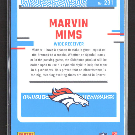 2023 Panini Donruss Optic Marvin Mims #231