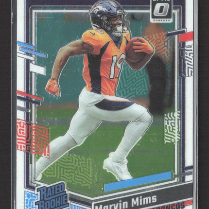 2023 Panini Donruss Optic Marvin Mims #231