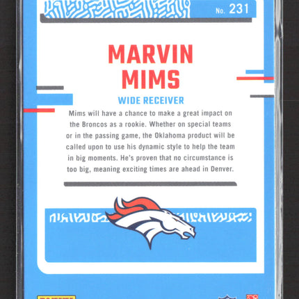 2023 Panini Donruss Optic Marvin Mims #231