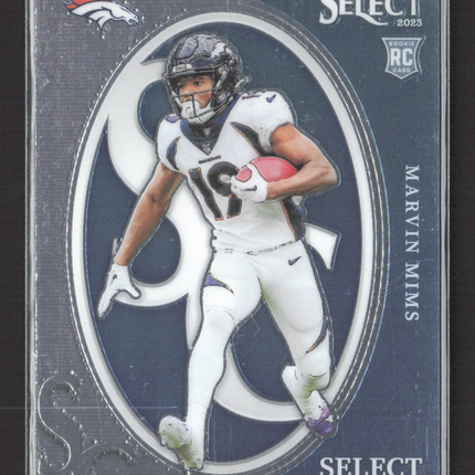 2024 Panini Select Select Certified Marvin Mims #CRO-MMI RC