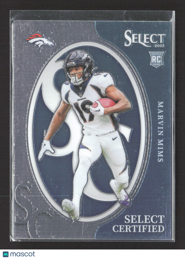 2024 Panini Select Select Certified Marvin Mims #CRO-MMI RC