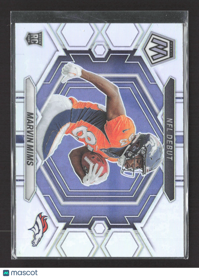 2023 Panini Mosaic Prizm Marvin Mims #ND-13 RC