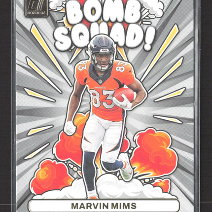 2023 Panini Donruss Bomb Squad Marvin Mims #BS-17