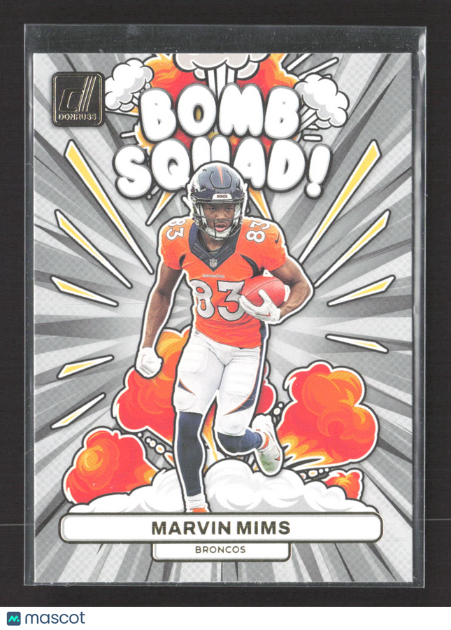 2023 Panini Donruss Bomb Squad Marvin Mims #BS-17