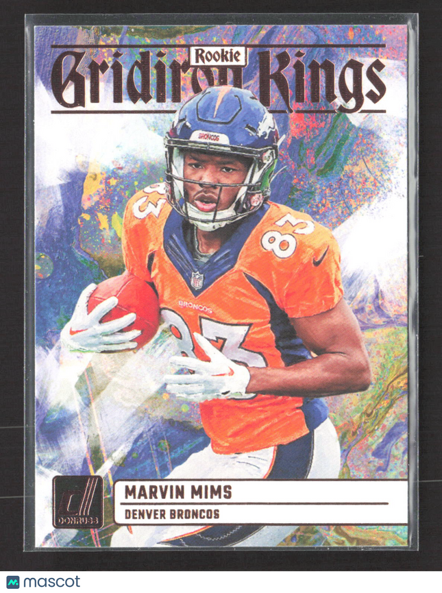 2023 Panini Donruss Gridiron Kings Marvin Mims #RGK-17