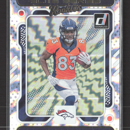 2023 Panini Donruss Elite Series Rookies Marvin Mims #19 Mosaic