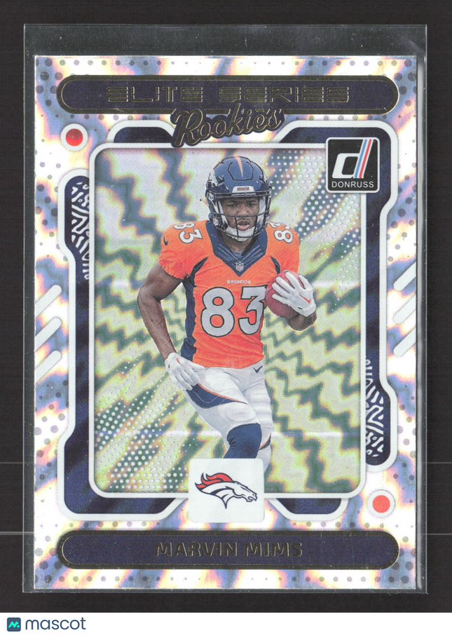 2023 Panini Donruss Elite Series Rookies Marvin Mims #19 Mosaic
