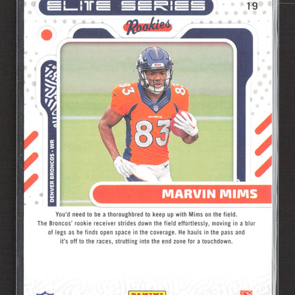 2023 Panini Donruss Elite Series Rookies Marvin Mims #19