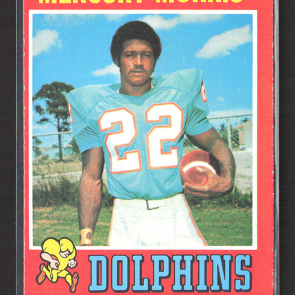 1971 Topps Mercury Morris #91