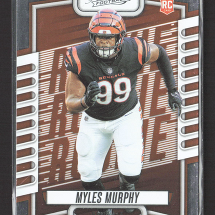 2023 Panini Absolute Football Myles Murphy #159 RC