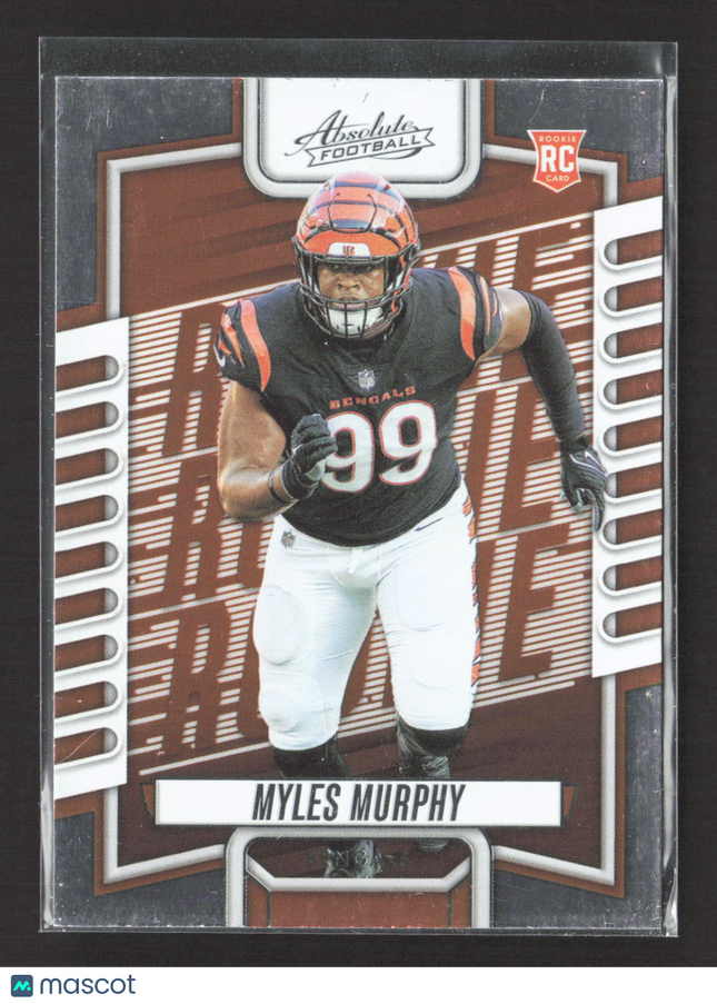 2023 Panini Absolute Football Myles Murphy #159 RC