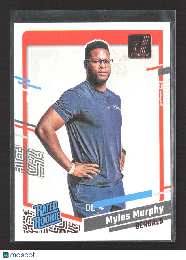 2023 Panini Donruss Football Myles Murphy #48