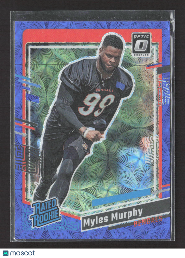 2023 Panini Donruss Optic Myles Murphy #320 Blue Scope