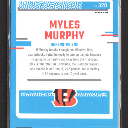 2023 Panini Donruss Optic Myles Murphy #320 Pink