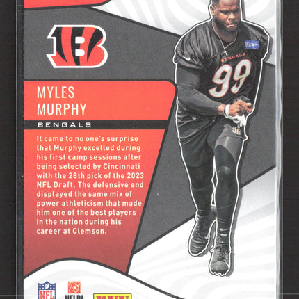 2023 Panini Donruss Rookie Revolution Myles Murphy #RR-21