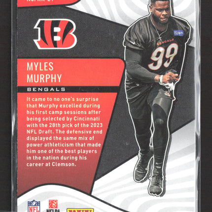 2023 Panini Donruss Rookie Revolution Myles Murphy #RR-21