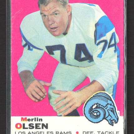 1969 Topps Merlin Olsen #34