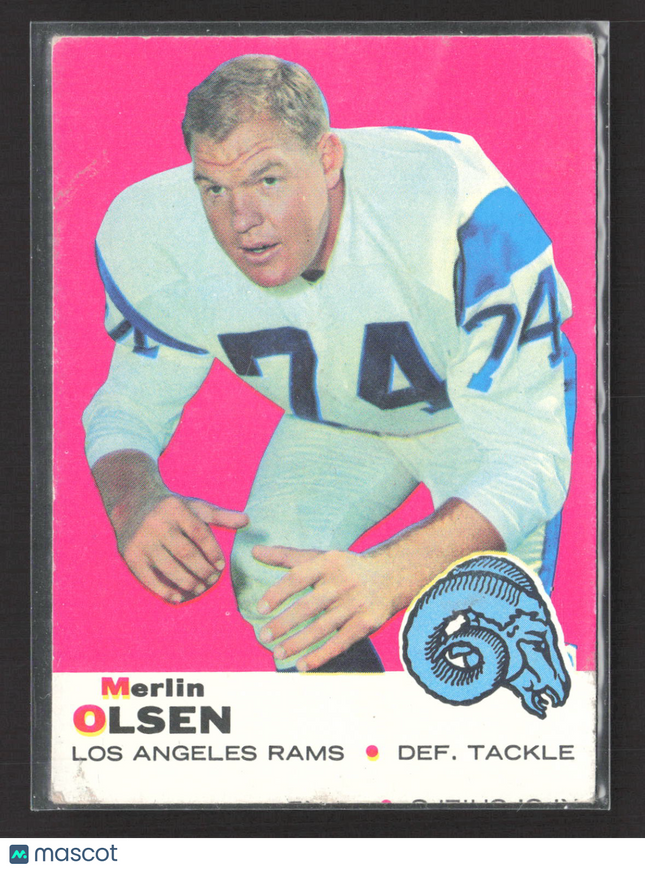 1969 Topps Merlin Olsen #34