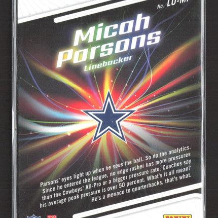2023 Panini Donruss Optic Light It Up Micah Parsons #LU-MP