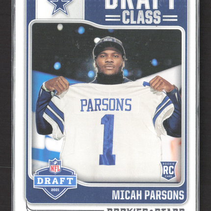 2021 Panini Rookies & Stars Draft Class Micah Parsons #DC-10 RC