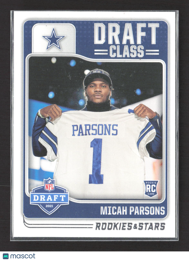 2021 Panini Rookies & Stars Draft Class Micah Parsons #DC-10 RC