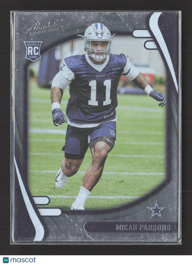 2021 Panini Absolute Football Micah Parsons #158 RC
