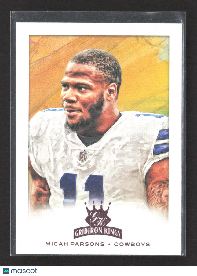 2022 Panini Chronicles Donruss Football Gridiron Kings Micah Parsons #GK-35